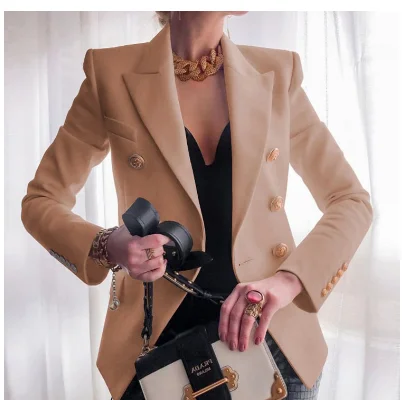 NSICBMNO Blazer pour femme - Cardigan ouvert sur le devant - Veste à manches longues - Cardigan à un