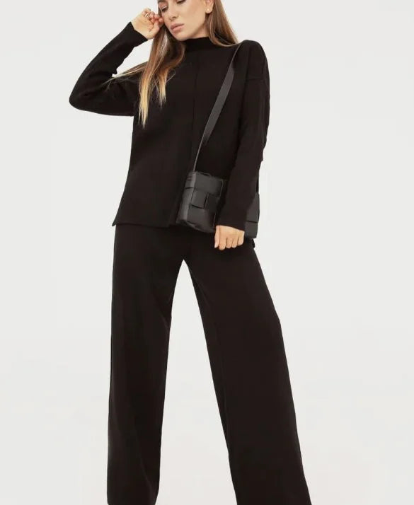 Bequemes, leichtes Damen-Ensemble aus atmungsaktivem Baumwollmaterial mit lockerem Schnitt und vielseitigem Design.