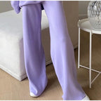 Bequeme, leichte Damenanzug aus atmungsaktivem Material mit lässigem Schnitt und modischem Design für entspannte Tage.