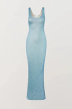 Robe sans manches en sequins, ajustée, disponible en plusieurs couleurs pour soirées, idéale pour un look élégant.