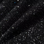 Veste femme à paillettes, coupe ajustée, tissu léger, idéale pour des occasions élégantes.